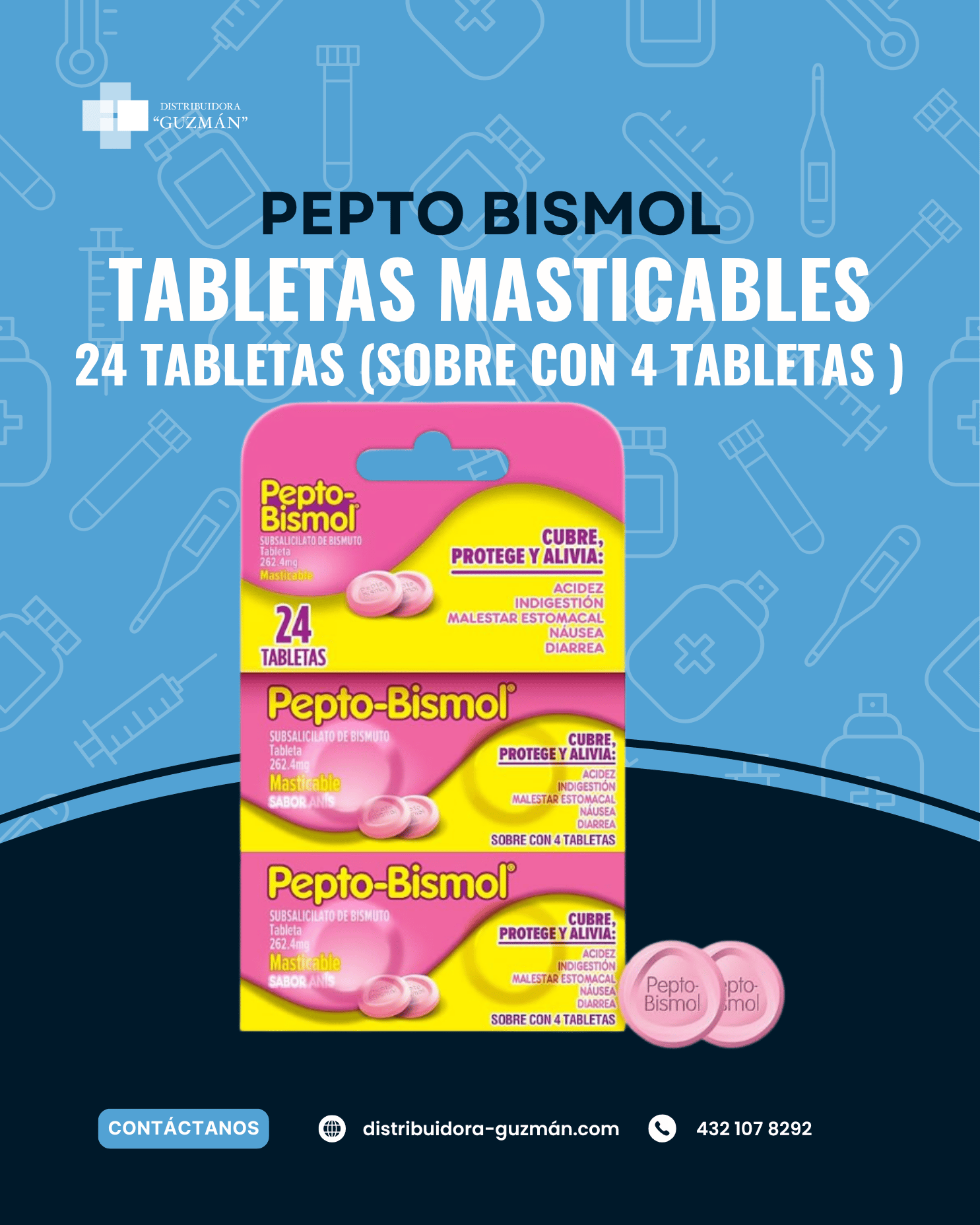 Pepto-Bismol Masticable