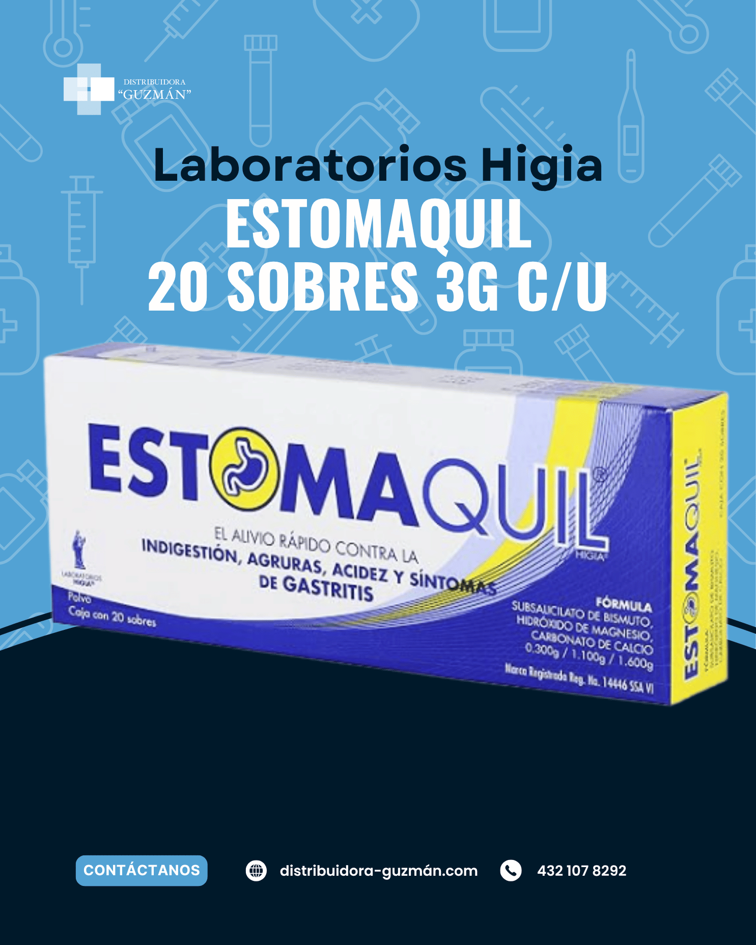 Estomaquil C/20 Sobres