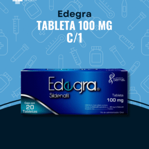 Edegra 100mg 1tab en Guanajuato | Distribuidora Guzmán
