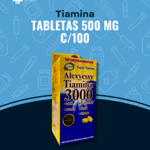 Tiamina c/100 (base) en Guanajuato | Distribuidora Guzmán