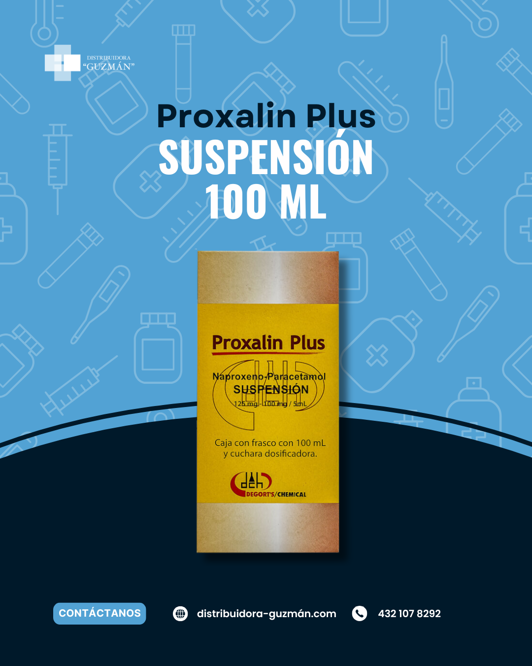 Proxalin Susp 100ml en Guanajuato | Distribuidora Guzmán