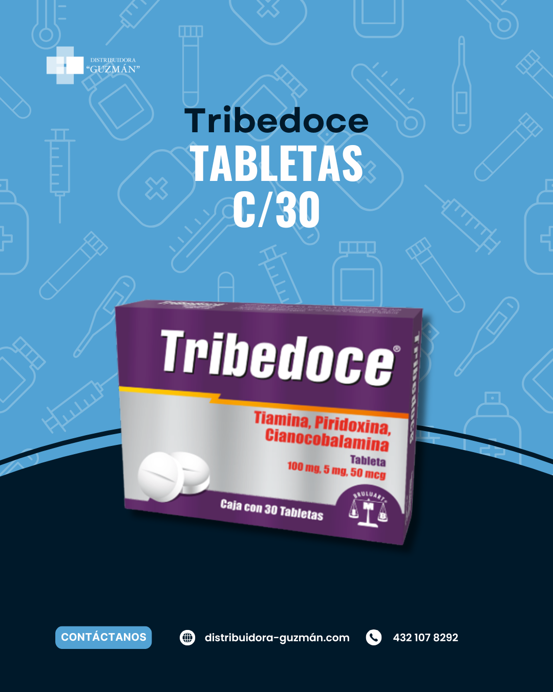Tribedoce C/30g en Guanajuato | Distribuidora Guzmán