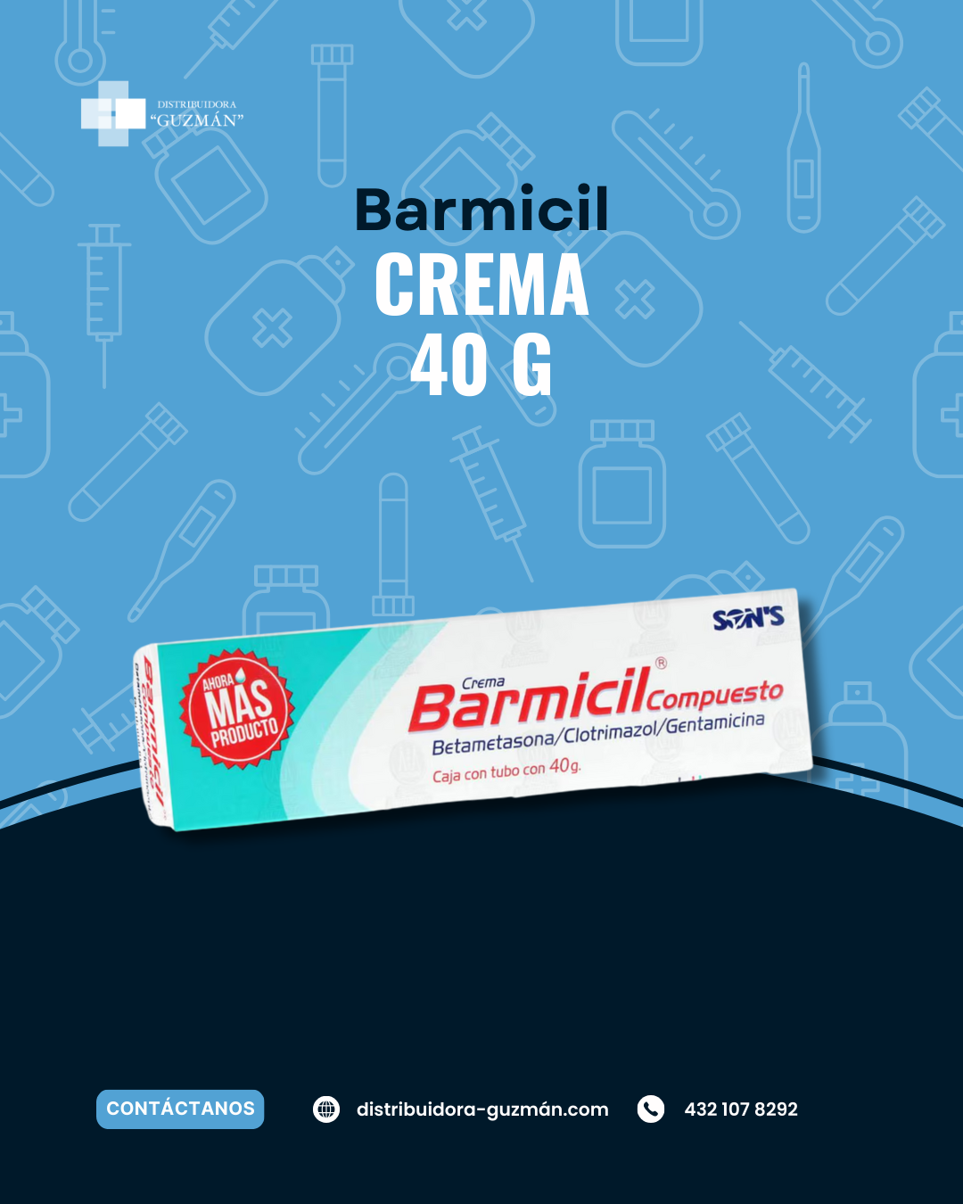 Barmicil Compuesto 40gr en Guanajuato | Distribuidora Guzmán