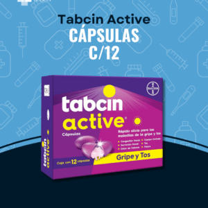 Tabcin Active C/12cap en Guanajuato | Distribuidora Guzmán