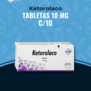 Ketorolaco Gel C/10cap en Guanajuato | Distribuidora Guzmán
