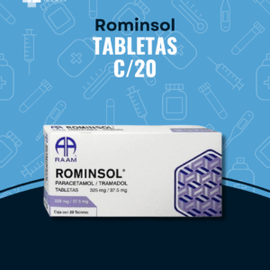Rominsol C/20tab en Guanajuato | Distribuidora Guzmán