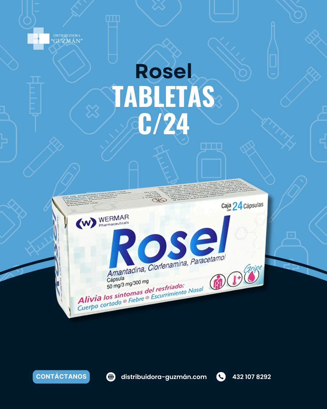 Rosel C/24cap en Guanajuato | Distribuidora Guzmán