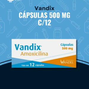 Vandix 500mg C/12cap en Guanajuato | Distribuidora Guzmán