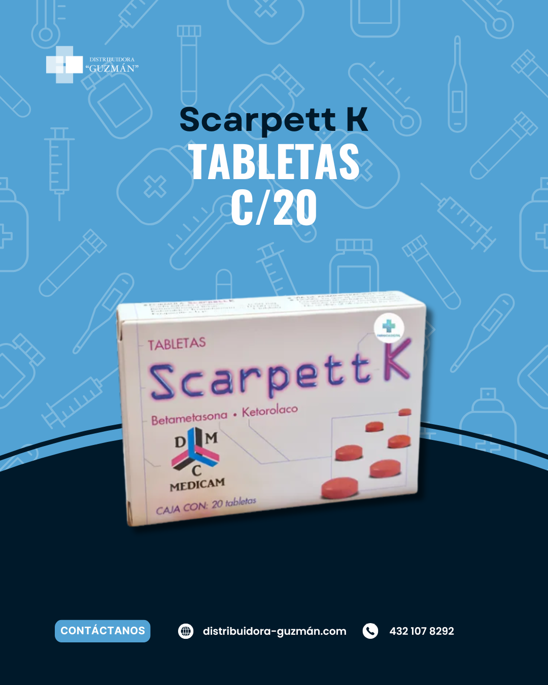 Scarpett K c/20 en Guanajuato | Distribuidora Guzmán