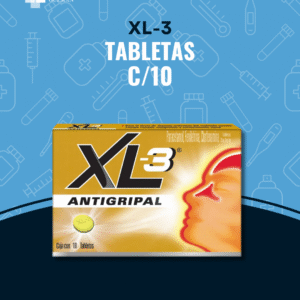 XL-3 Antigripal C/10 Tab en Guanajuato | Distribuidora Guzmán