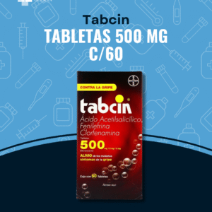 Tabcin 500mg C/60 Tab (base) en Guanajuato | Distribuidora Guzmán