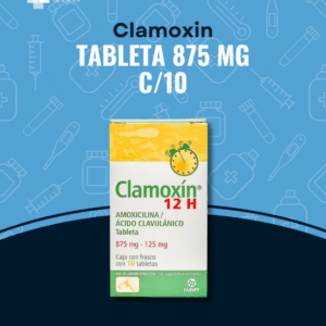 Clamoxin 875 c/10 en Guanajuato | Distribuidora Guzmán
