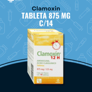 Clamoxin 875 c/14 en Guanajuato | Distribuidora Guzmán