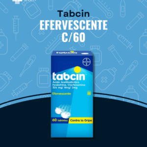 Tabcin Efervescente C/60 Tab (base) en Guanajuato | Distribuidora Guzmán