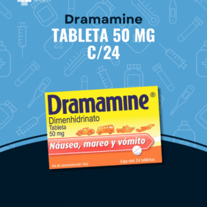Dramamine 50mg en Guanajuato | Distribuidora Guzmán