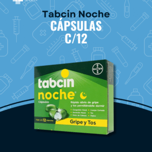 Tabcin Noche Caja C/12cap en Guanajuato | Distribuidora Guzmán
