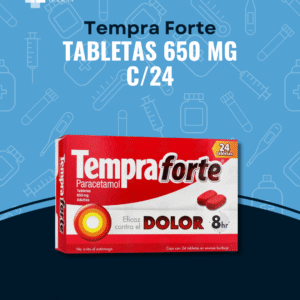 Tempra Forte C/24 Tab en Guanajuato | Distribuidora Guzmán