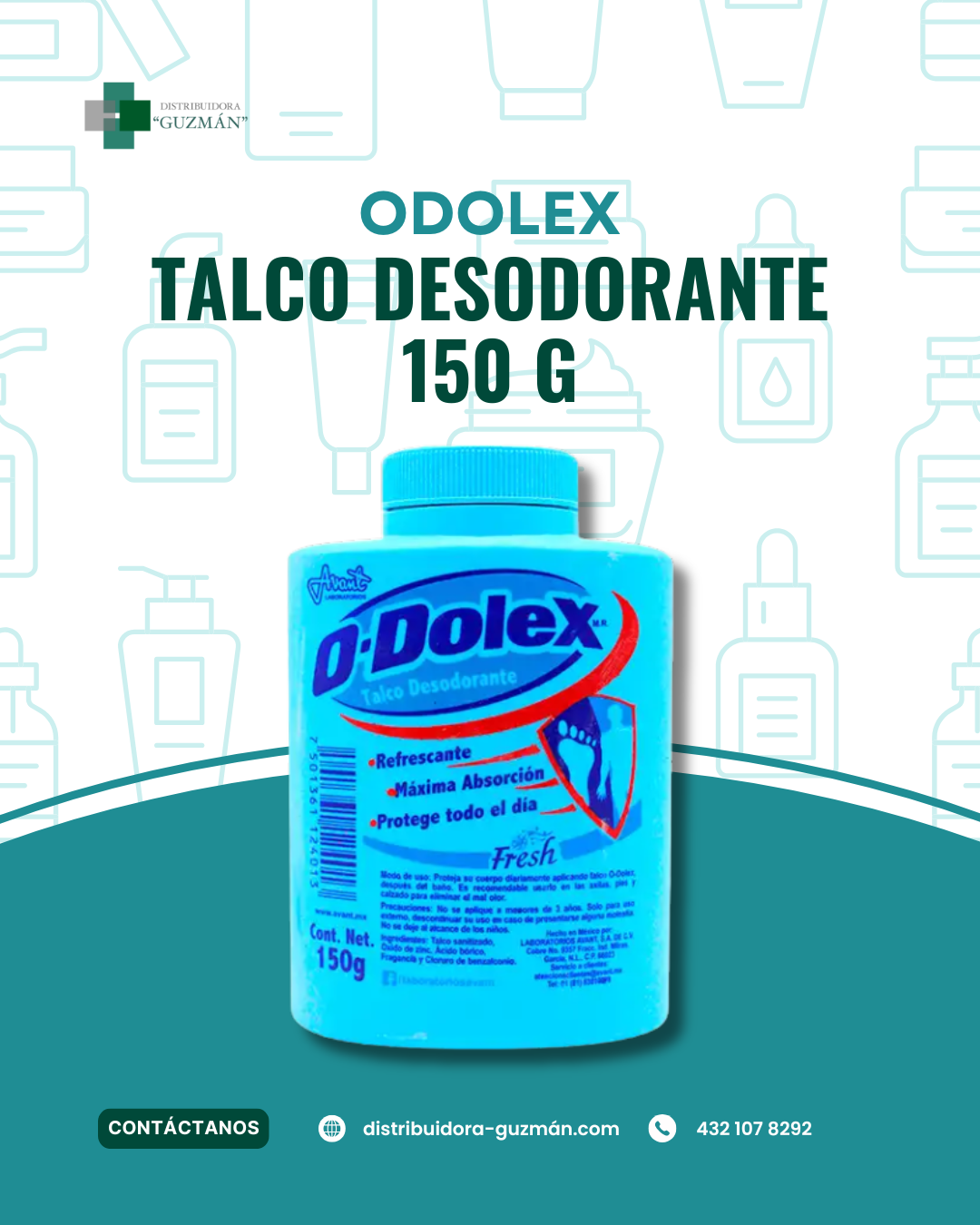 Odolex Talco 150g