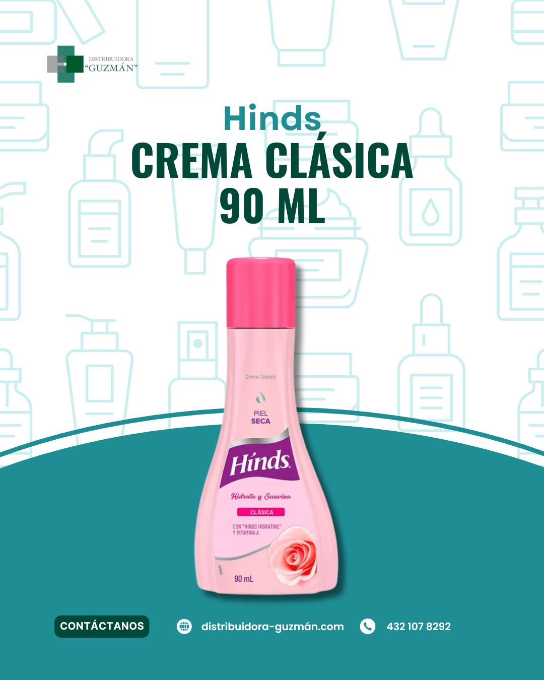 Crema Hinds Clasica 90ml