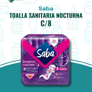 Saba Buenas Noches C/8 Toallas