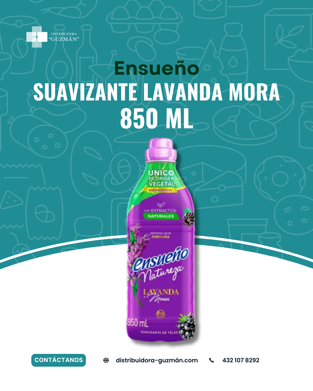 Ensueño Lavanda Mora 850ml