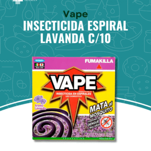 Vape espiral lavanda C/10