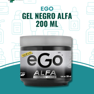 Gel Ego Negro Alfa 200ml