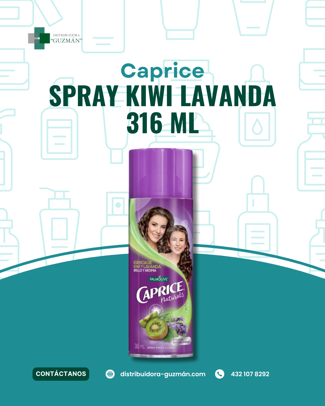 Spray Caprice Kiwi-Lavanda
