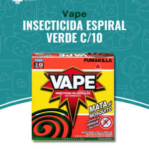 Vape espiral verde c/10