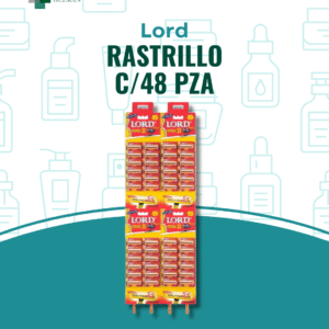 Rastrillo Lord 48pzas