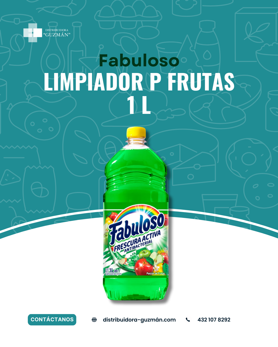 Fabuloso P. Frutas 1lt