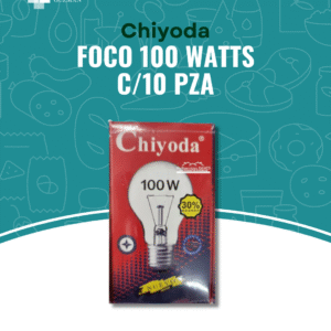 Foco  100W C/10 Focos