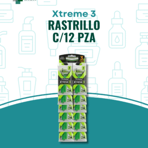 Rastrillo Xtreme 3 12pzas