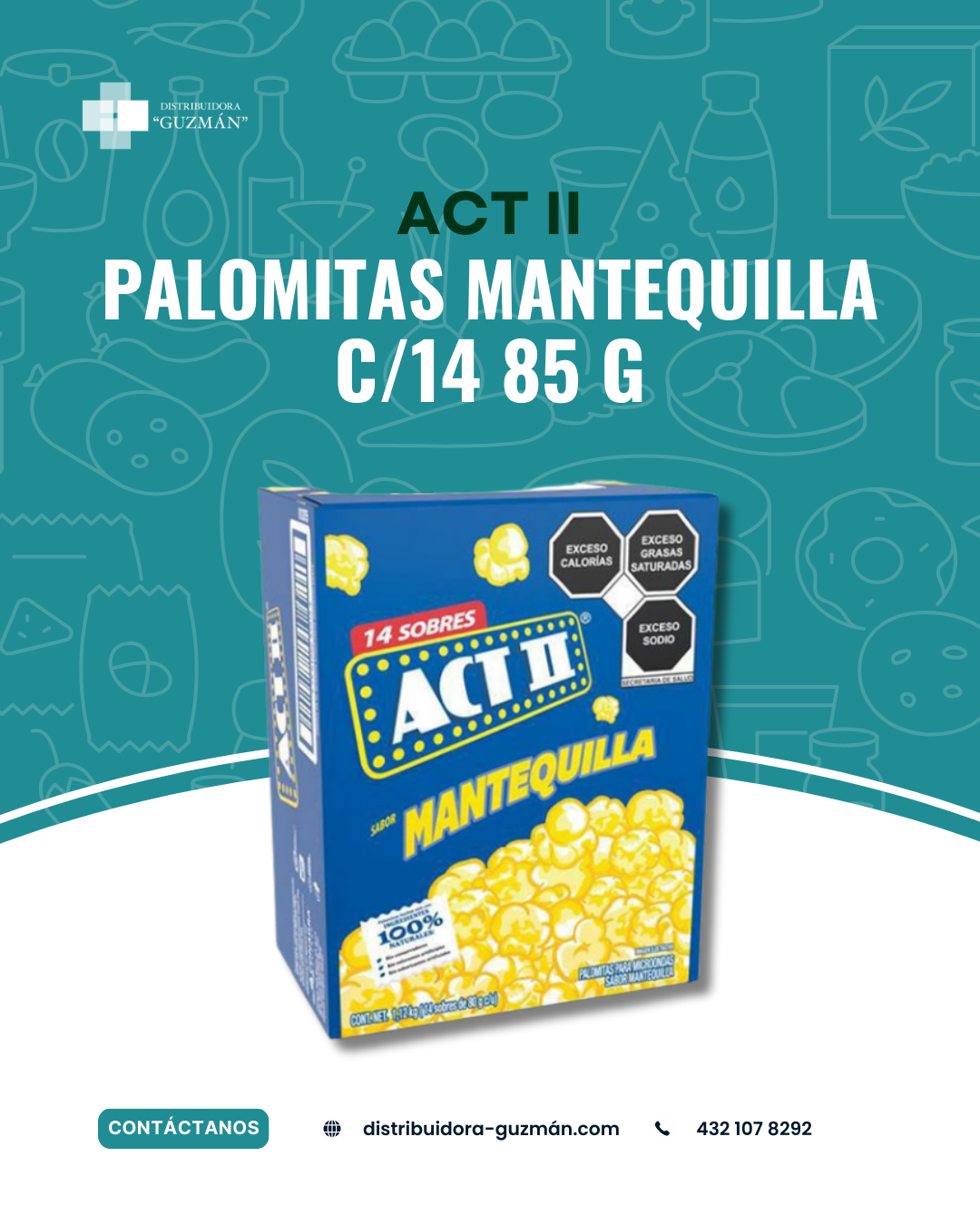 Palomitas Act C/14paq