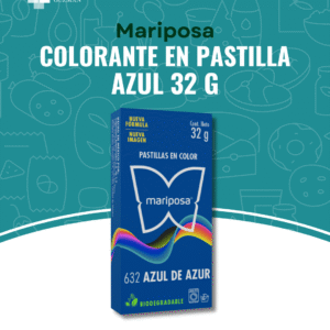 Pastilla Mariposa Azul