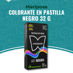 Pastilla Mariposa Negro