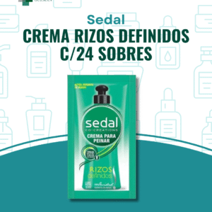 Sedal Crema Rizos Definidos C/24