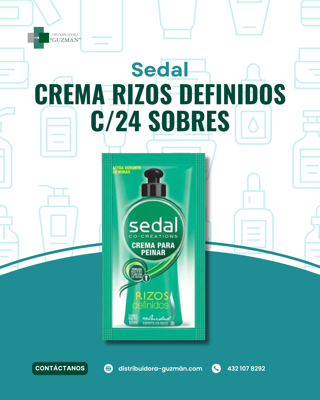 Sedal Crema Rizos Definidos C/24
