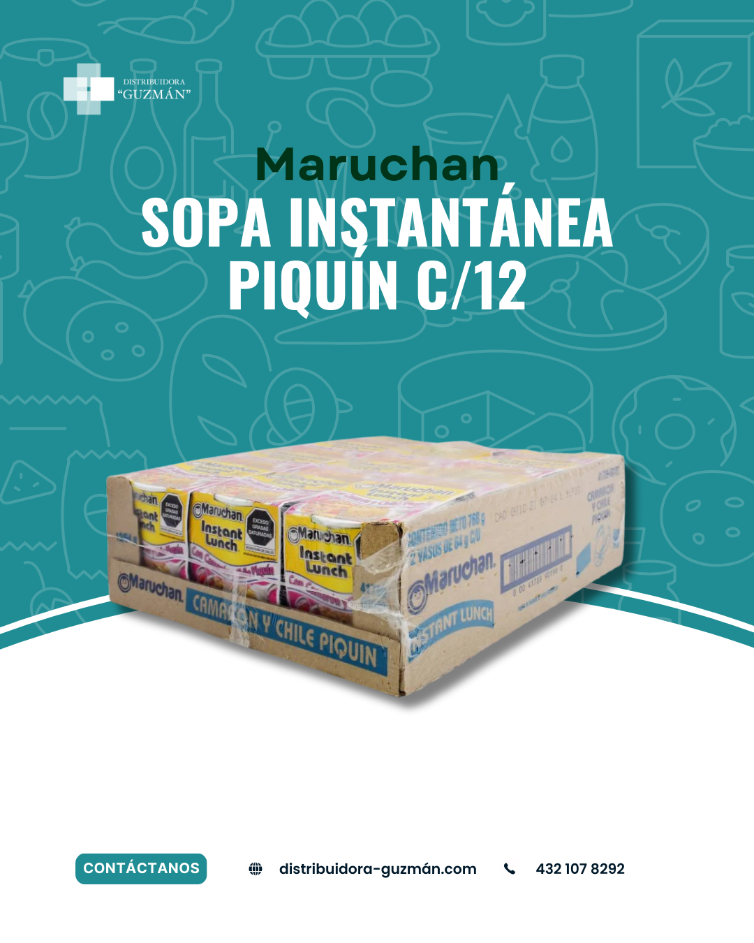 Sopa Maruchan Piquin C/12