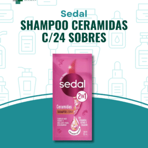 Sedal Shampoo Ceramidas C/24sobres