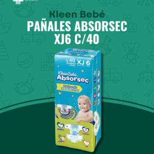 Pañal Absorsec XJ/6 c/40