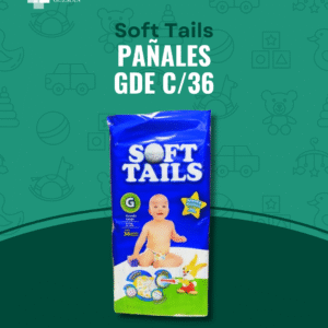 Pañal Soft Tails Gde. c/36