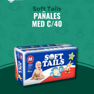 Pañal Soft Tails Med. c/40