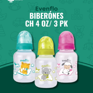 Biberon Evenflo Ch 4oz 3pk