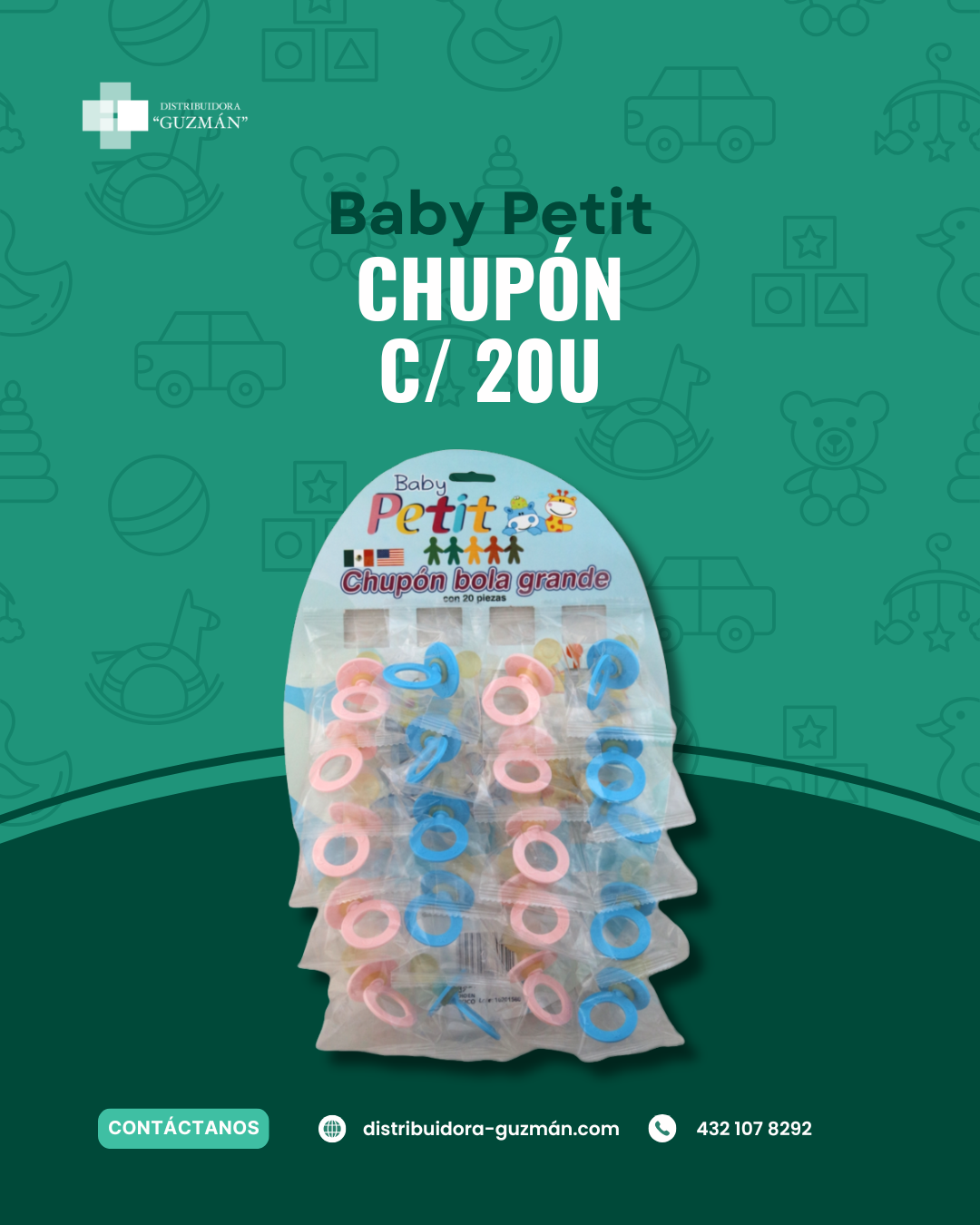 Chupon Baby Petit C/20u