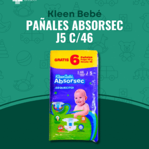 Pañal Absorsec J5 c/46