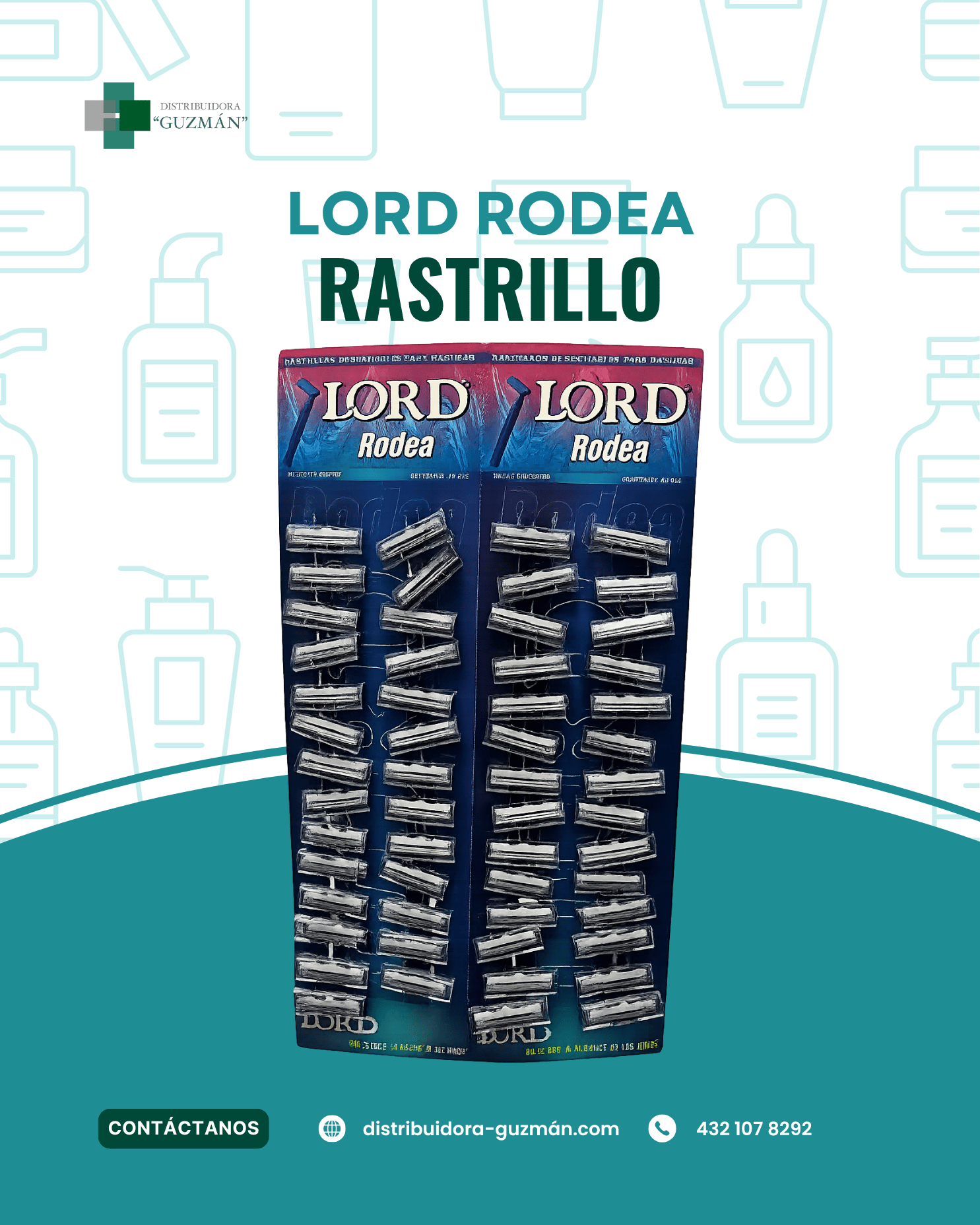 Rastrillo Lord 48pzas