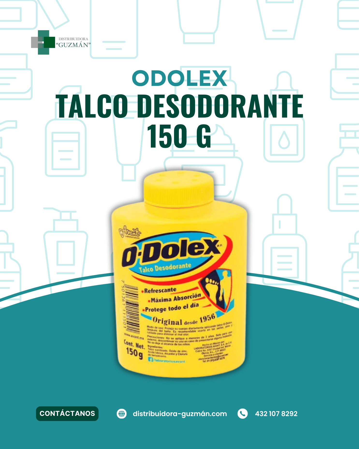 Odolex Talco 150 g