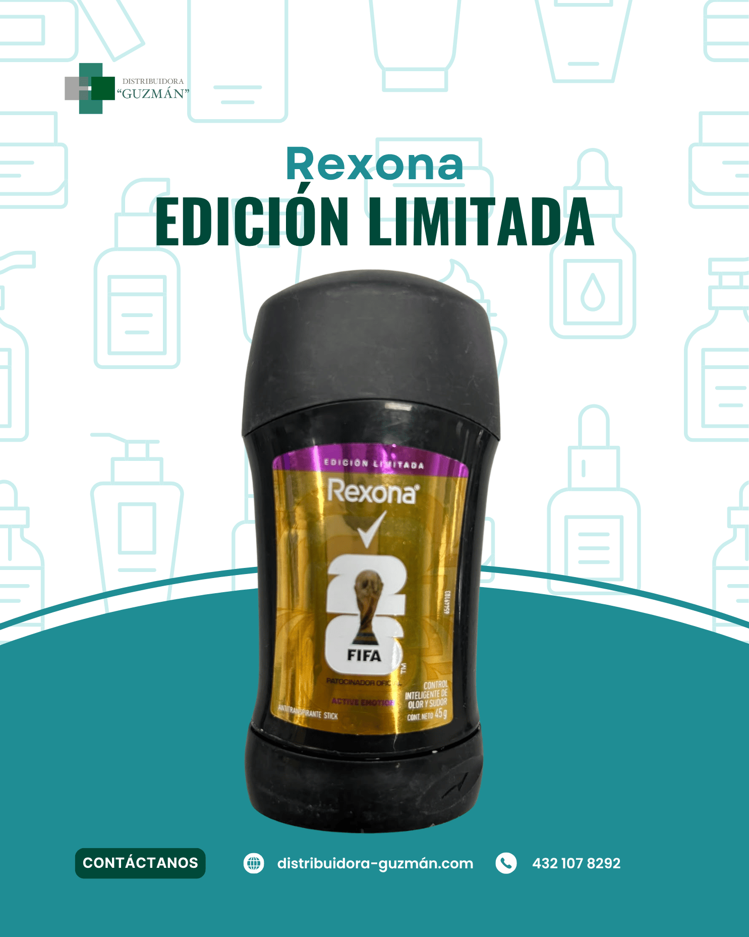 Rexona Barra Edición Limitada Mundial