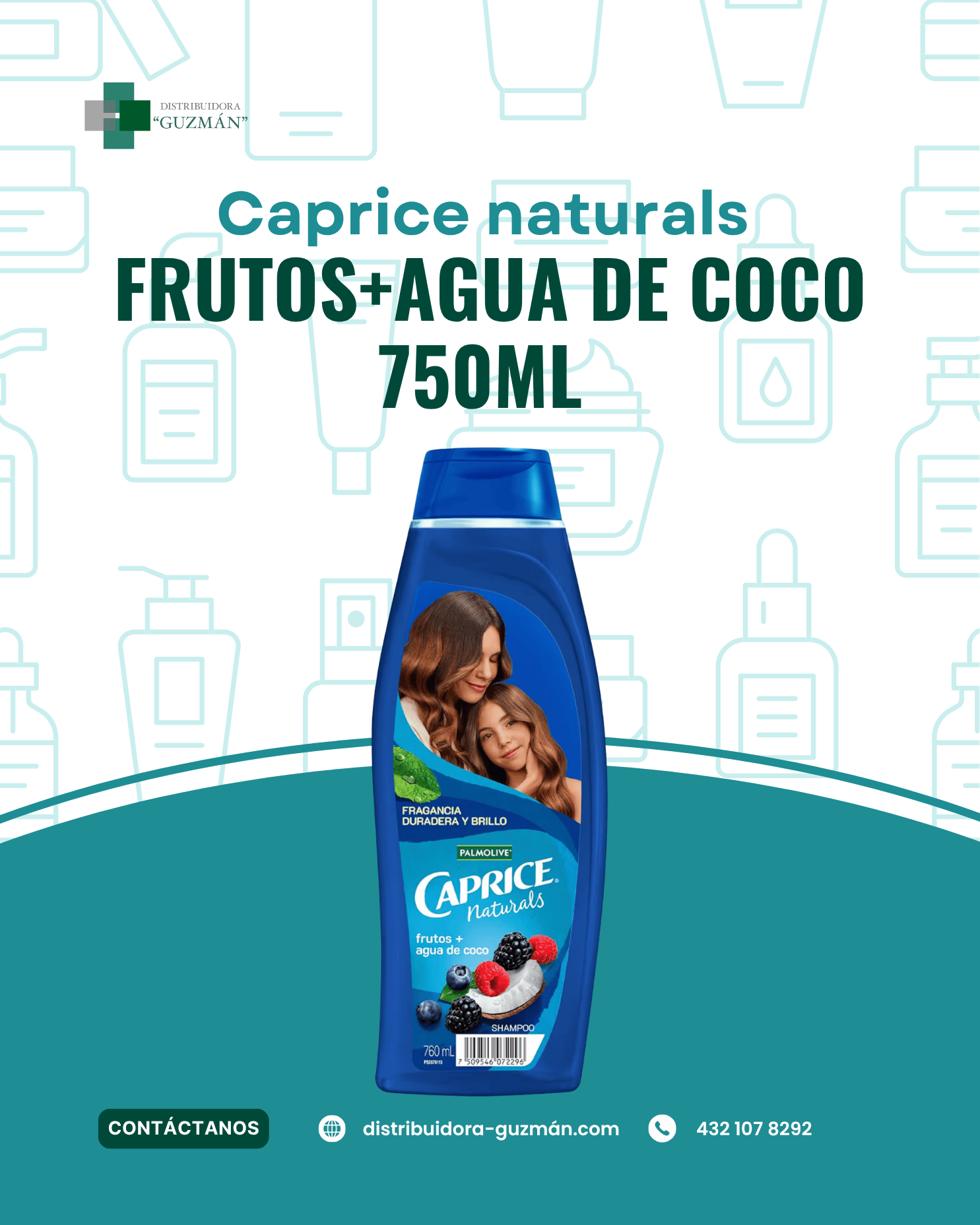 Sh Caprice frutos+coco 760 ml